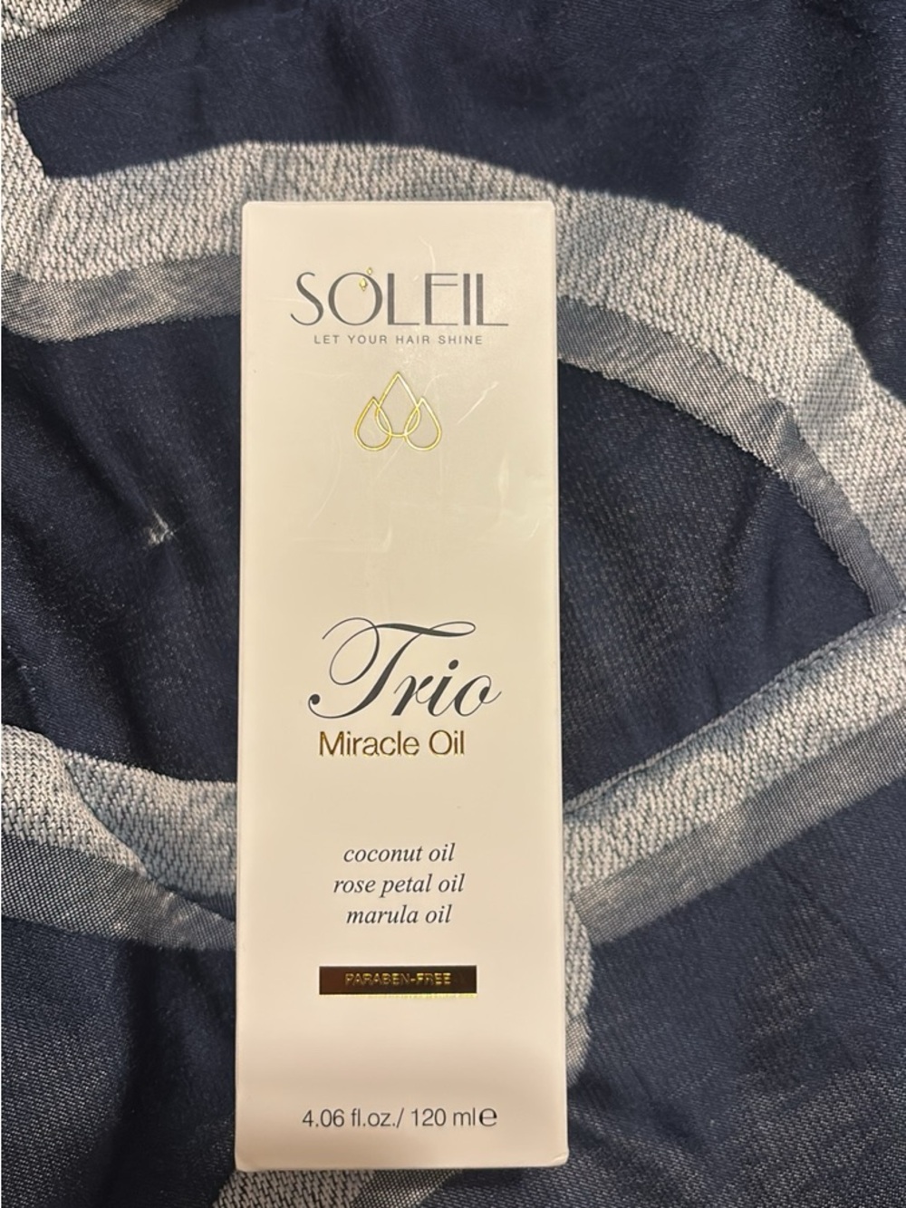 Soleil Trio Miracle Oil Hair Treatment – White